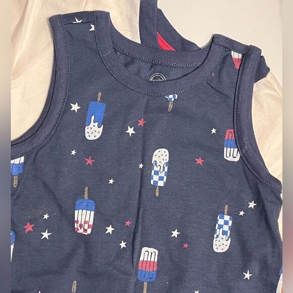 NWT Toddler Boy Shirt Tank Set Sz 3T - Picture 4 of 6